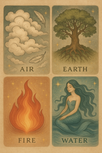 Lire la suite à propos de l’article Les nombres décryptés à travers les éléments (Air, Eau, Feu, Terre)